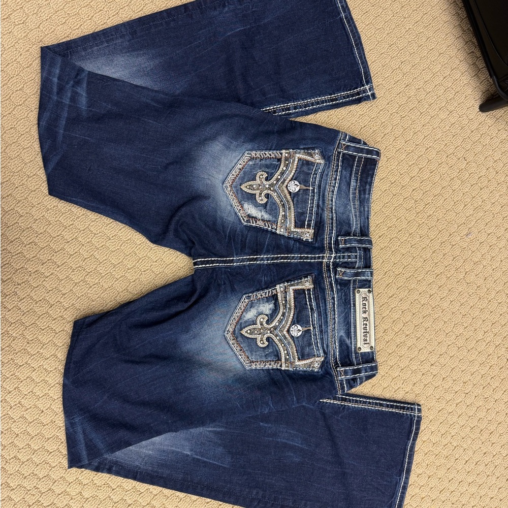 Rock Revival Blue Denim Jeans